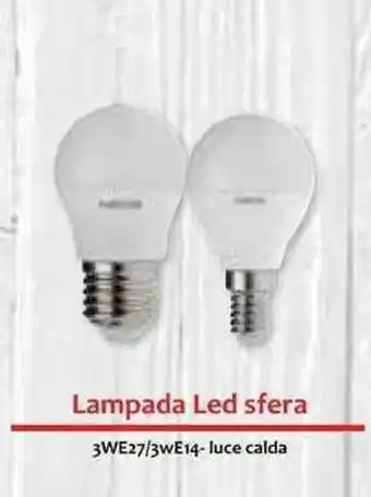 Galassia Lampada Led sfera offerta