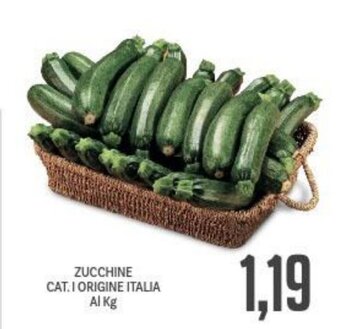 Supermercati Piccolo ZUCCHINE CAT. I ORIGINE ITALIA offerta