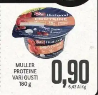 MULLER PROTEINE VARI GUSTI 180 g