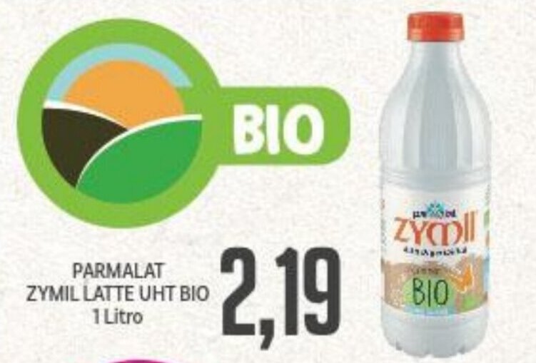 PARMALAT ZYMIL LATTE UHT BIO 1 litro offerta di Supermercati Piccolo