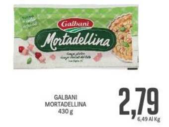 Supermercati Piccolo GALBANI MORTADELLINA 430 g offerta