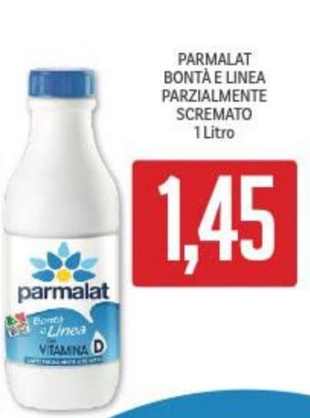 Supermercati Piccolo PARMALAT BONTÀ E LINEA PARZIALMENTE SCREMATO 1 Litro offerta