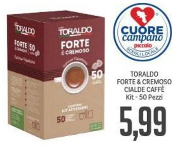 TORALDO FORTE & CREMOSO CIALDE CAFFÈ Kit -50 Pezzi