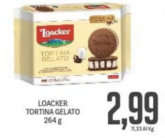 Supermercati Piccolo LOACKER TORTINA GELATO 264 g offerta