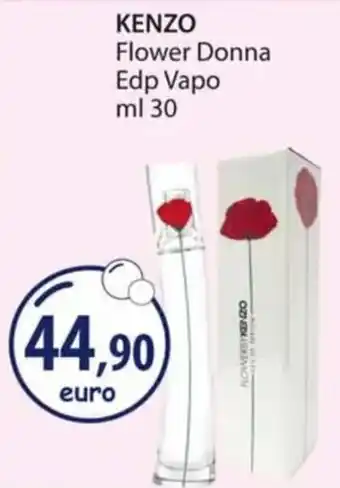 Acqua & Sapone KENZO Flower Donna Edp Vapo ml 30 offerta