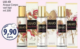 Acqua & Sapone LIU-JO Acqua Corpo vari tipi ml 200 offerta