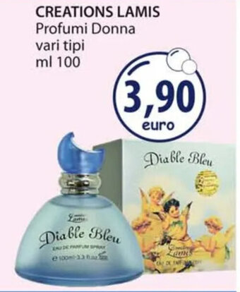 Acqua & Sapone CREATIONS LAMIS Profumi Donna vari tipi ml 100 offerta