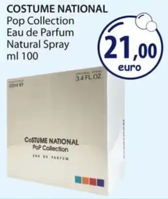 COSTUME NATIONAL Pop Collection Eau de Parfum Natural Spray ml 100