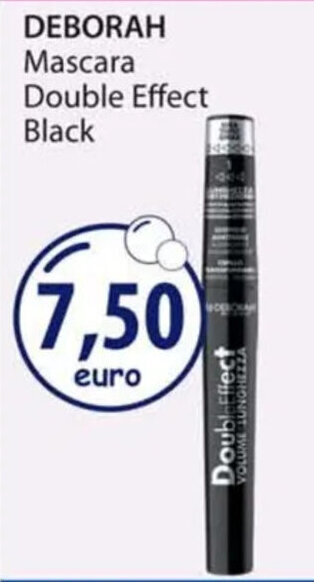 Acqua & Sapone DEBORAH Mascara Double Effect Black offerta
