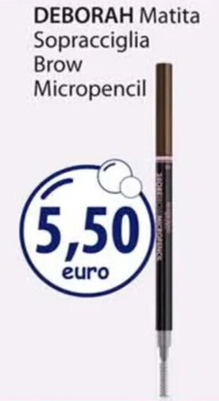 Acqua & Sapone DEBORAH Matita Sopracciglia Brow Micropencil offerta