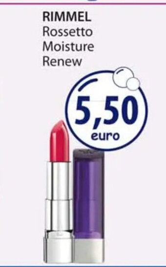 Acqua & Sapone RIMMEL Rossetto Moisture Renew offerta
