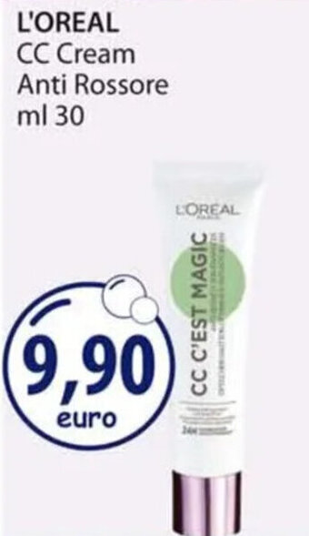 L'OREAL CC Cream Anti Rossore ml 30