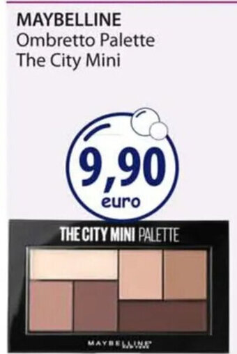 Acqua & Sapone MAYBELLINE Ombretto Palette The City Mini offerta