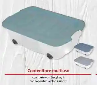 Galassia Contenitore multiuso cm 60x38x17h offerta