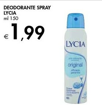 Bennet Lycia Deodorante Spray offerta