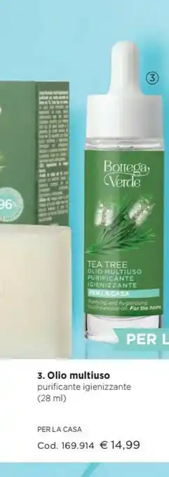 Bottega Verde Bottega Verde Olio Multiuso offerta