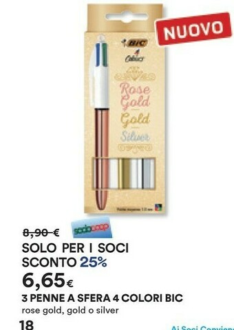 Coop Bic Penne offerta
