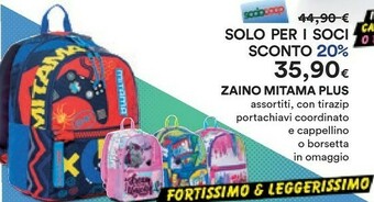Coop Mitama Zaino offerta