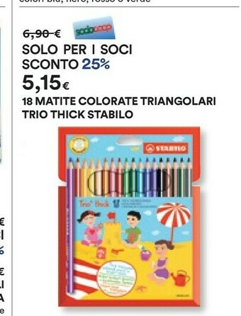 Coop Stabilo Matite colorate offerta