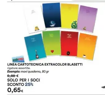 Coop Blasetti Diario offerta