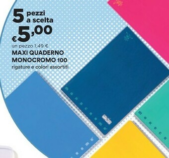 Coop Quaderno offerta