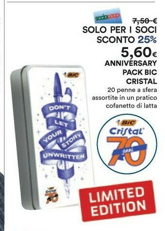 Coop Bic Penne offerta