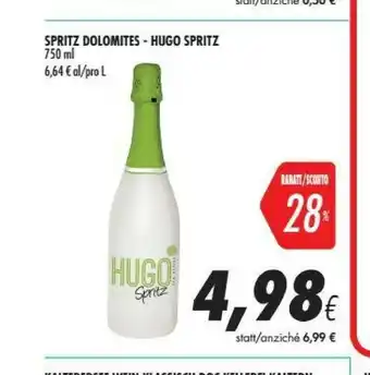 Coop Hugo Spritz offerta