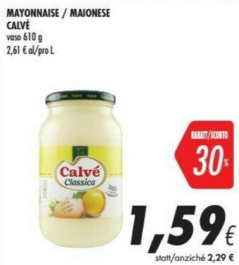 Coop Calvè Maionese Classica offerta
