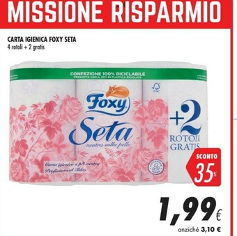 Coop Foxy 8437005901261 Asciugamano Di Carta offerta