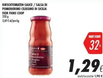 Coop Salsi Di Pomodorino Ciliegino Di Sicilia offerta