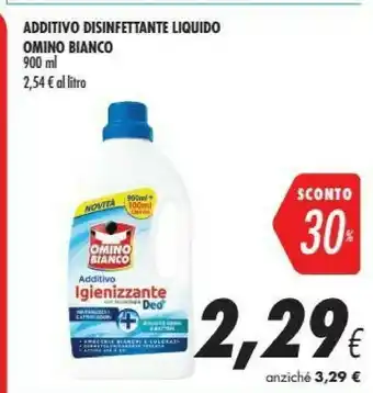 Coop Omino Bianco Additivo Disinfettante Liquido offerta