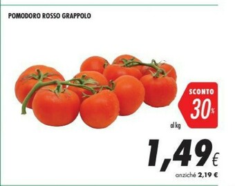 Coop Pomodoro Rosso Grappolo offerta