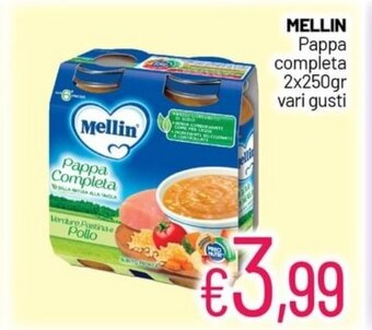 MELLIN Pappa completa 2x250gr vari gusti