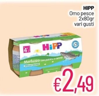 Franzy's HIPP Omo pesce 2x80gr vari gusti offerta