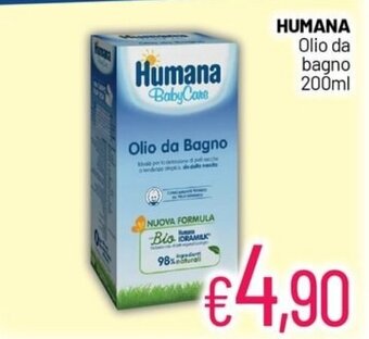 Franzy's HUMANA Olio da bagno 200ml offerta