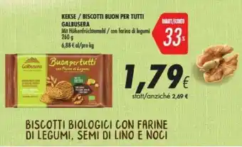 Coop Galbusera Biscotto Buon Per Tutti offerta