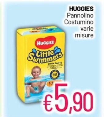 Franzy's HUGGIES Pannolino Costumino varie misure offerta