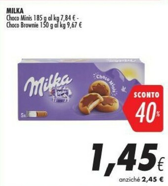 Coop Mondelez Milka Choco Minis 185 G(ml) offerta