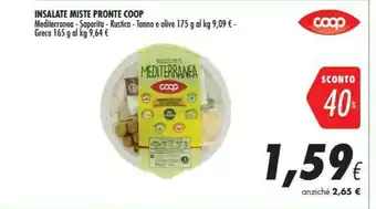 Coop Coop Insalate Miste Pronte offerta