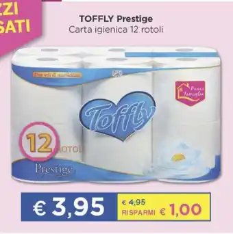 Acqua & Sapone TOFFLY Prestige Carta igienica 12 rotoli offerta
