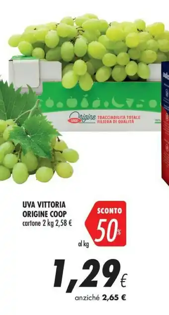 Coop Coop Uva Vittoria offerta
