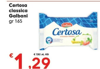 Despar Galbani Certosa offerta