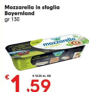 Despar Bayernland Mozzarella offerta