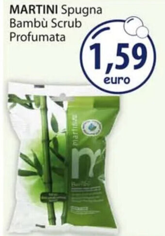 Acqua & Sapone MARTINI Spugna Bambù Scrub Profumata offerta