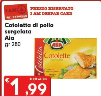 Despar Findus Piselli offerta