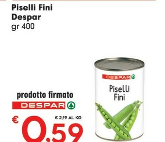 Despar Agnesi Pasta di semola offerta