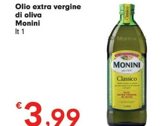 Despar Monini Olio extravergine di oliva offerta