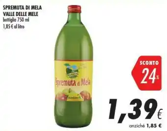 Coop Valle delle Mele Trentino - Spremuta di Mela 750 g(ml) offerta