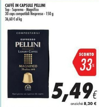 Coop Pellini Caffè In Capsule offerta