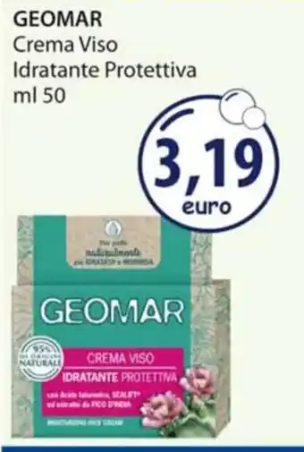 Acqua & Sapone GEOMAR Crema Viso Idratante Protettiva ml 50 offerta